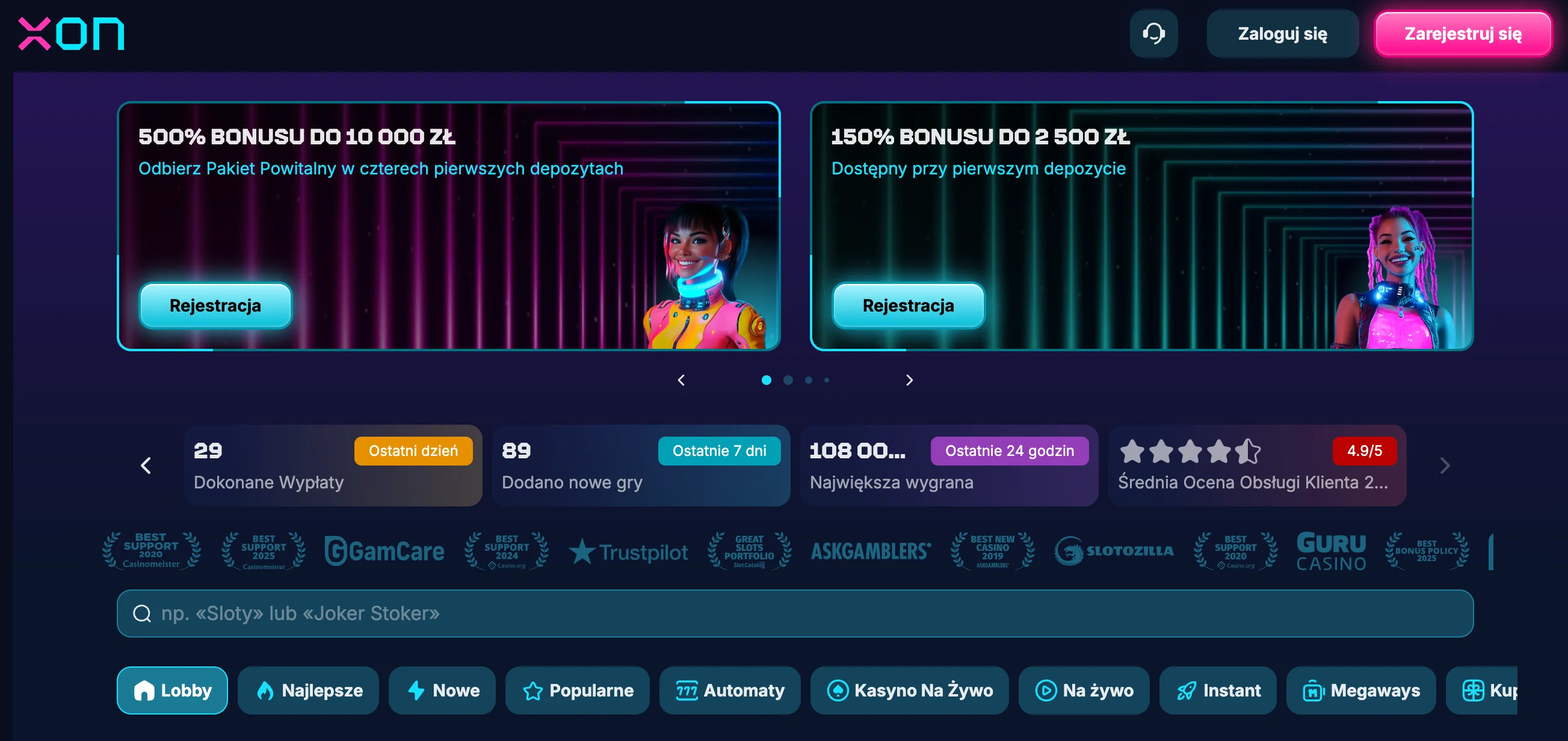 XON Bet Casino — twoje miejsce na bezpieczną grę online